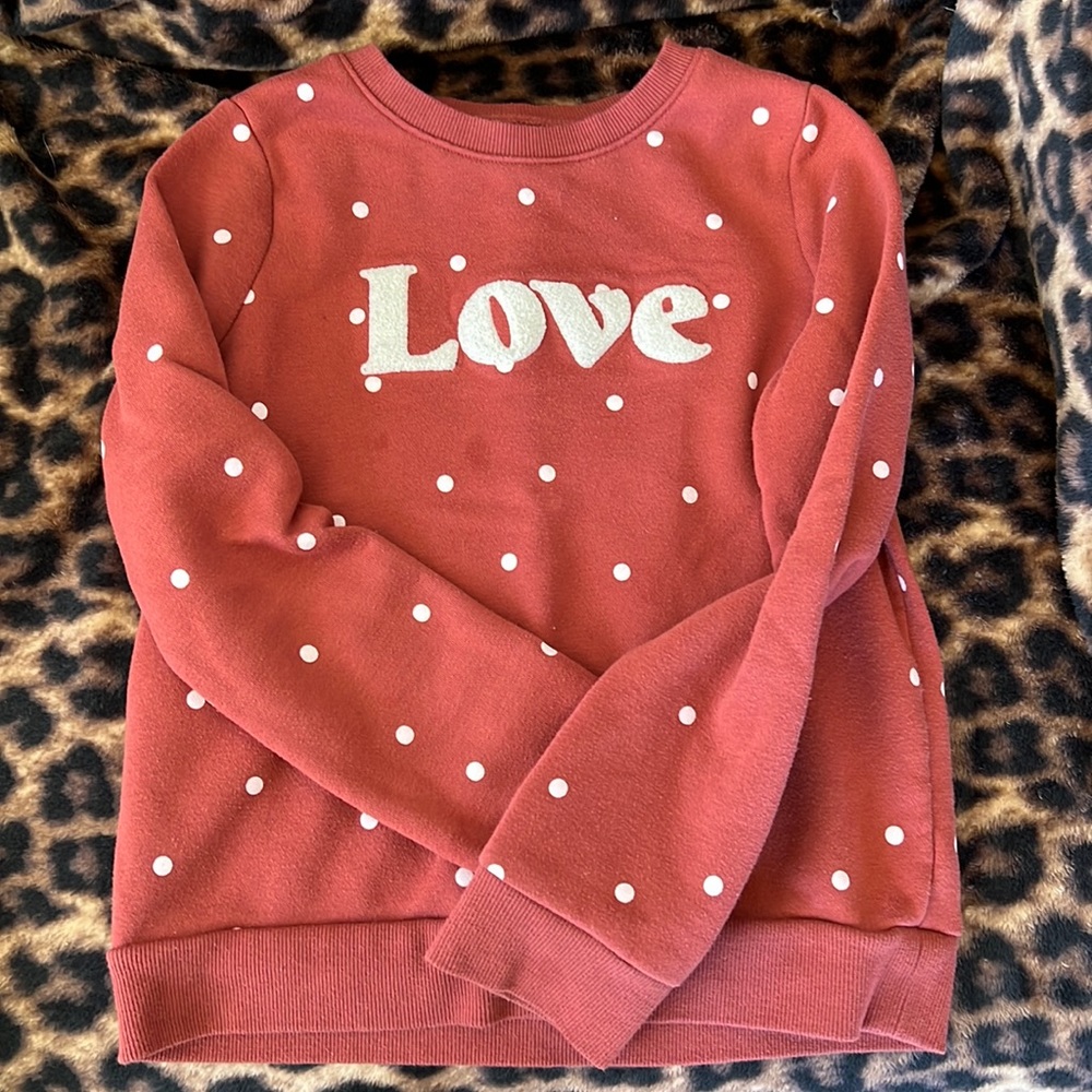 Love sweatshirt